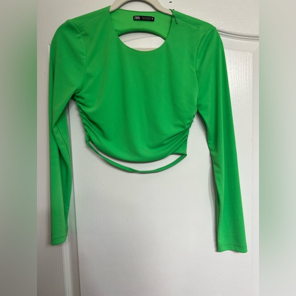 Zara apple green two piece outfit (worn once) - Picture 3 of 5